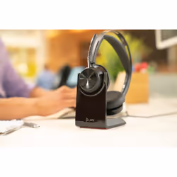 POLY Voyager Focus 2 Microsoft Teams Certified USB-C-C Headset +USB-C/A Adapter - Vue supplémentaire 5