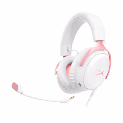 HyperX Cloud III – Casque gaming (rose/blanc) - Vue supplémentaire 2