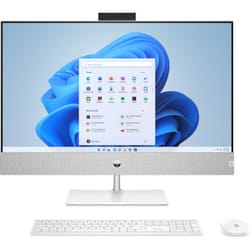 HP Pavilion 27-ca0075nf Ryzen 7 5700U 27" 16Go 512Go SSD Win11 Home Blanc