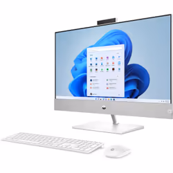 HP Pavilion 27-ca0075nf Ryzen 7 5700U 27" 16Go 512Go SSD Win11 Home Blanc