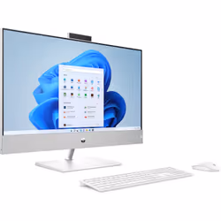 HP Pavilion 27-ca0075nf Ryzen 7 5700U 27" 16Go 512Go SSD Win11 Home Blanc