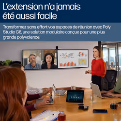 POLY Studio G62 Video Conferencing System With Mounting Plate Kit - Vue supplémentaire 5