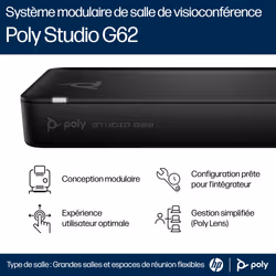POLY Studio G62 Video Conferencing System With Mounting Plate Kit - Vue supplémentaire 7