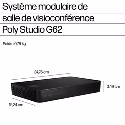 POLY Studio G62 Video Conferencing System With Mounting Plate Kit - Vue supplémentaire 9