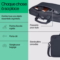 HP Sacoche pour PC portable Everyday 14 pouces - Vue supplémentaire 5