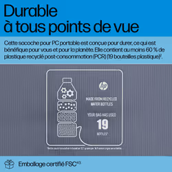 HP Sacoche pour PC portable Everyday 14 pouces - Vue supplémentaire 6