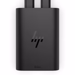 HP Chargeur pour ordinateur portable 65 W GaN USB-C, Intérieure, Secteur, 20 V, 8 A, 10 m, Noir