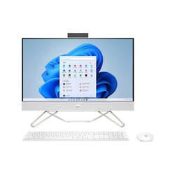 PC Sobremesa HP All-in-One 24-cb1027ns Intel Core i3-1215U 8GB 512GB SSD 23.8 FHD Blanco W11 Home