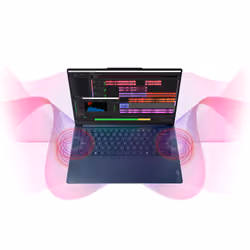 Lenovo Yoga Slim 7 14Q8X9 Qualcomm Snapdragon X1E-78-100 14.5" PC portable Tactile 3K 32Go 512Go SSD Bleu - Vue supplémentaire 10