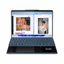 Lenovo Yoga Book 9 13IMU9 Intel Core Ultra 7 155U 2-en-1 13.3" Tactile 2.8K 16Go 1To SSD Bleu