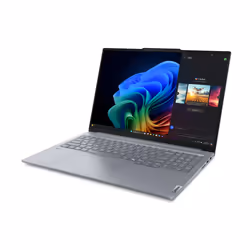 Lenovo ThinkBook 16 G7 QOY Copilot+ PC Qualcomm Snapdragon X1P-42-100 PC portable 16" WUXGA 16Go RAM 512Go SSD Wi-Fi 7 Win11 Français Gris - Vue supplémentaire 2
