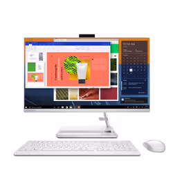 Lenovo IdeaCentre AIO 3 27ALC6 Ryzen 5 7430U 27" 16 Go 512 Go SSD Win11 Home Blanc - Vue supplémentaire 6