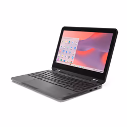 Lenovo 500e Chromebook Gen 4s N100 11.6" PC portable Écran tactile HD 8Go RAM 64Go eMMC Wi-Fi 6E ChromeOS Français Gris - Vue supplémentaire 3