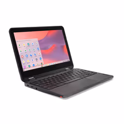 Lenovo 500e Chromebook Gen 4s N100 11.6" PC portable Écran tactile HD 8Go RAM 64Go eMMC Wi-Fi 6E ChromeOS Français Gris - Vue supplémentaire 4