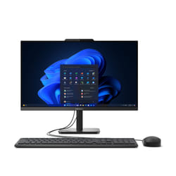 Lenovo V100 Intel® N N100 60,5 cm (23.8") 1920 x 1080 pixels PC All-in-One 8 Go DDR4-SDRAM 512 Go SSD Windows 11 Pro Wi-Fi 6 (802.11ax) Noir