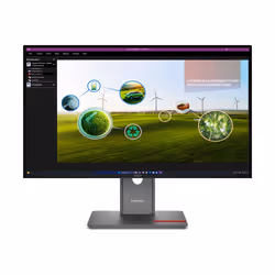 Lenovo ThinkVision P27Q-40, 68,6 cm (27"), 2560 x 1440 pixels, LED, 6 ms, Noir