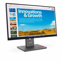 Lenovo ThinkVision P24QD-40 LED display 23.8" Quad HD LCD Noir - Vue supplémentaire 3