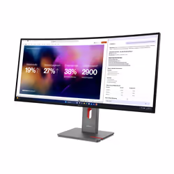 Lenovo ThinkVision P40WD-40 écran plat de PC 39.7" WUHD LED Noir - Vue supplémentaire 4