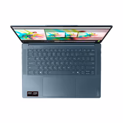 Lenovo Yoga Pro 7 14ASP10 Copilot+ PC AMD Ryzen AI 9 365 36,8 cm (14.5") 3K 32 Go LPDDR5x-SDRAM 1 To SSD Wi-Fi 7 (802.11be) Windows 11 Pro Allemand Bleu