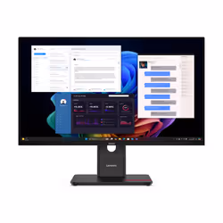 Lenovo ThinkVision T27ud-40, 68,6 cm (27"), 3840 x 2160 pixels, 4K Ultra HD, LCD, 6 ms, Noir