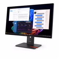 Lenovo ThinkVision T27ud-40 écran plat de PC 68,6 cm (27") 3840 x 2160 pixels 4K Ultra HD LCD Noir