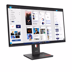 Lenovo ThinkVision T32UD-40 LED display 80 cm (31.5") 4K Ultra HD LCD Noir - Vue supplémentaire 3