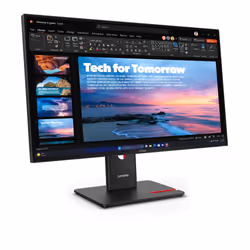 Lenovo ThinkVision T27QD-40 LED display 27" Quad HD Noir - Vue supplémentaire 3