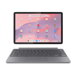 Lenovo Duet 11M889 MediaTek Kompanio 838 Chromebook 27,8 cm (10.9") Écran tactile WUXGA 4 Go LPDDR4x-SDRAM 64 Go eMMC Wi-Fi 6 (802.11ax) ChromeOS Français Gris