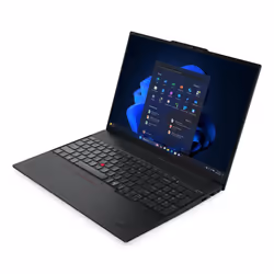 Lenovo ThinkPad E16 Gen 3 (Intel) Intel Core Ultra 5 255U Ordinateur portable 40,6 cm (16") WUXGA 16 Go DDR5-SDRAM 512 Go SSD Wi-Fi 6E (802.11ax) Windows 11 Pro Espagnole Noir