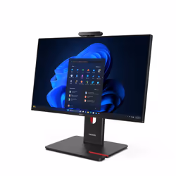 Lenovo ThinkCentre M70a Gen 6 Intel Core Ultra 5 60,5 cm (23.8") 1920 x 1080 pixels PC All-in-One 16 Go DDR5-SDRAM 512 Go SSD Windows 11 Pro Wi-Fi 6E (802.11ax) Noir - Vue supplémentaire 2