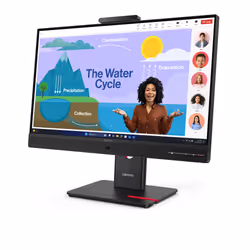 Lenovo ThinkVision T24D-4v LED display 23.8" Full HD Noir - Vue supplémentaire 2