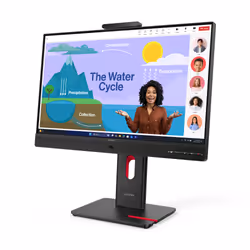 Lenovo ThinkVision T24D-4v LED display 23.8" Full HD Noir - Vue supplémentaire 4