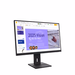 Lenovo ThinkVision E27Q-40 LED display 27" Quad HD LCD Noir - Vue supplémentaire 2