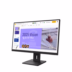 Lenovo ThinkVision E27Q-40 LED display 27" Quad HD LCD Noir - Vue supplémentaire 3
