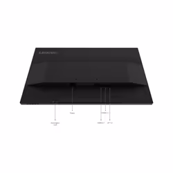 Lenovo ThinkVision E27Q-40 LED display 27" Quad HD LCD Noir - Vue supplémentaire 8