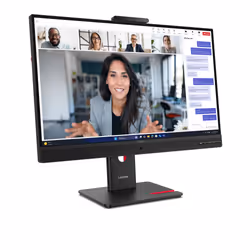 Lenovo ThinkVision T24-4v écran plat de PC 23.8" Full HD LCD Noir - Vue supplémentaire 2