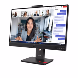 Lenovo ThinkVision T24-4v écran plat de PC 23.8" Full HD LCD Noir - Vue supplémentaire 3