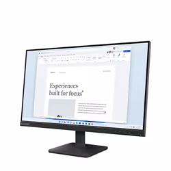 Lenovo L24-4e écran plat de PC 23.8" Full HD LCD Noir - Vue supplémentaire 3