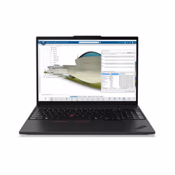 Lenovo ThinkPad P16s Gen 4 (AMD) Copilot+ PC AMD Ryzen AI 9 HX 370 40,6 cm (16") WUXGA 64 Go DDR5-SDRAM 1 To SSD Wi-Fi 7 (802.11be) Windows 11 Pro Allemand Noir
