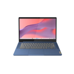 Lenovo IdeaPad Slim 3 Chrome 14M868 MediaTek Kompanio 520 Chromebook 14" PC portable Full HD 4Go RAM 64Go eMMC Wi-Fi 6 ChromeOS Français Bleu