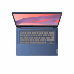 Lenovo IdeaPad Slim 3 Chrome 14M868 MediaTek Kompanio 520 Chromebook 14" PC portable Full HD 4Go RAM 64Go eMMC Wi-Fi 6 ChromeOS Français Bleu - Vue supplémentaire 6