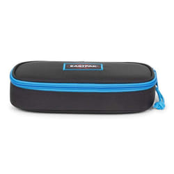 EASTPAK Trousse à crayons noir bleu pour femme et homme - Oval Single Kontrast Bubble 315767