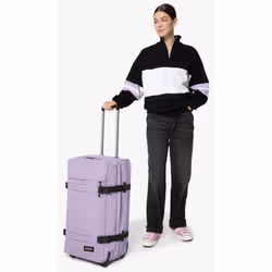 Eastpak TRANSIT'R M Chariot Carapace molle Lilas, Violet 78 L Polyester
