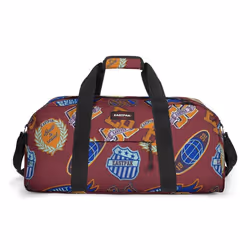 EASTPAK Sac de voyage rouge vin bleu pour femme et homme - Station + M Clash Burgundy 315759