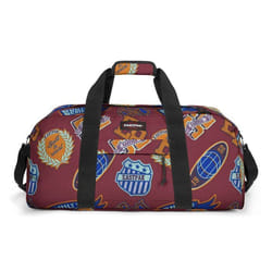 EASTPAK Sac de voyage rouge vin bleu pour femme et homme - Station + M Clash Burgundy 315759