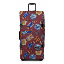 EASTPAK Valise rouge vin bleu pour femme et homme - Tranverz L Clash Burgundy 315770
