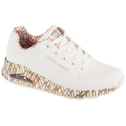 sneakers Femme Skechers Uno-Loving Love Blanc