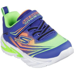 Baskets Skechers S Lights-flex-glow Bleu Fille