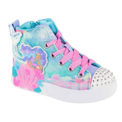 baskets pour filles - Bleu - Skechers Seashell Magic - Mermaid Sea