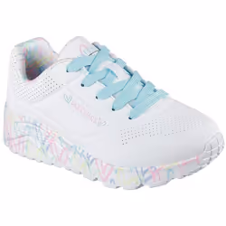 Basket Basse à Lacets Skechers Juniors Uno Lite-Lovely Luv
